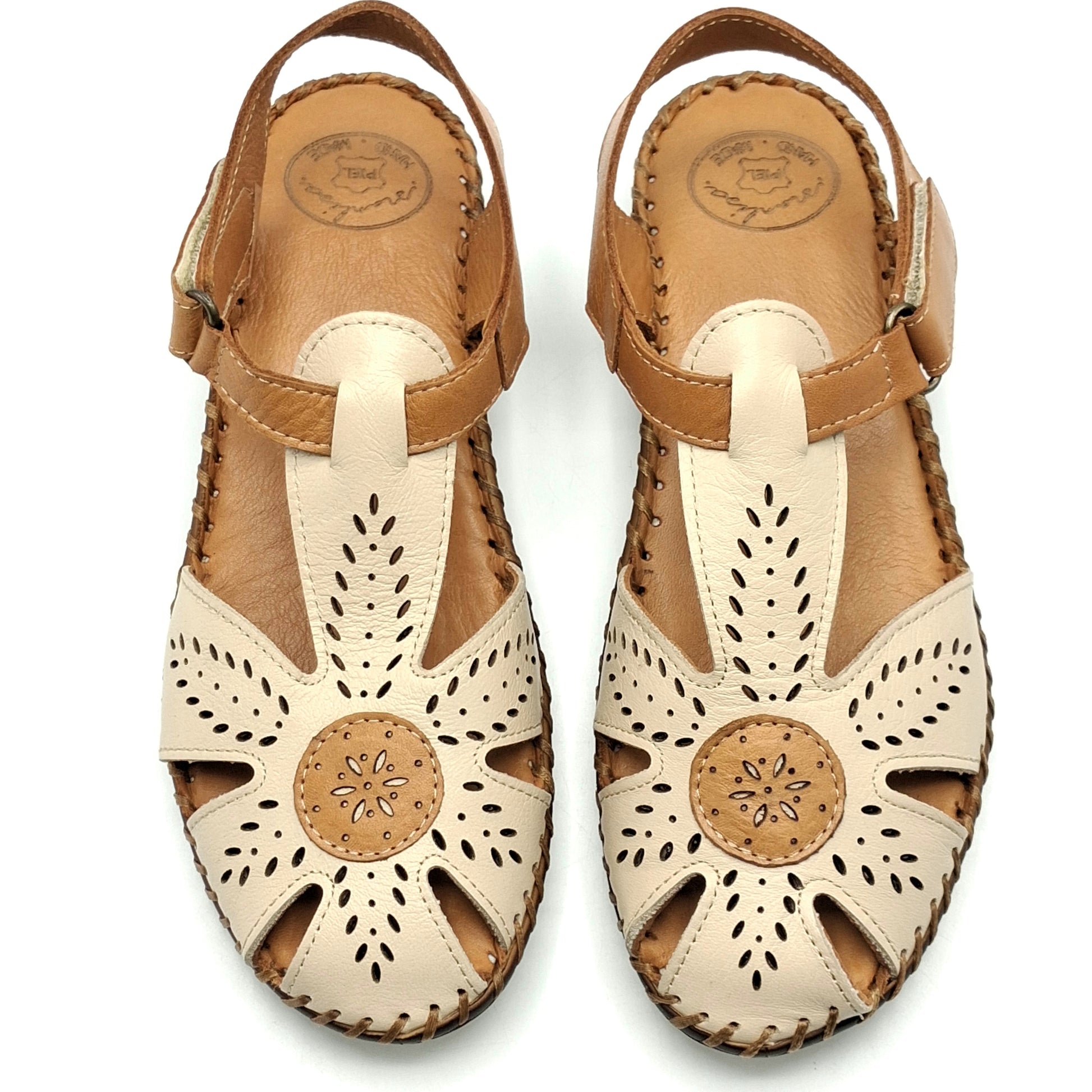 Sandalias mujer MANLISA S605-T5201 BEIGE
