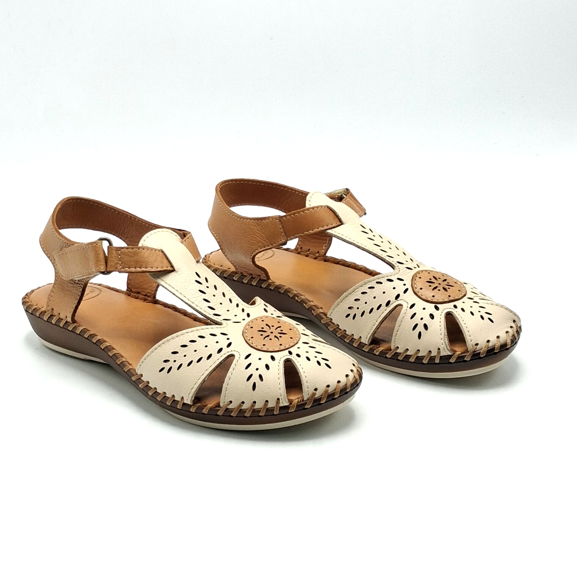 Sandalias mujer MANLISA S605-T5201 BEIGE