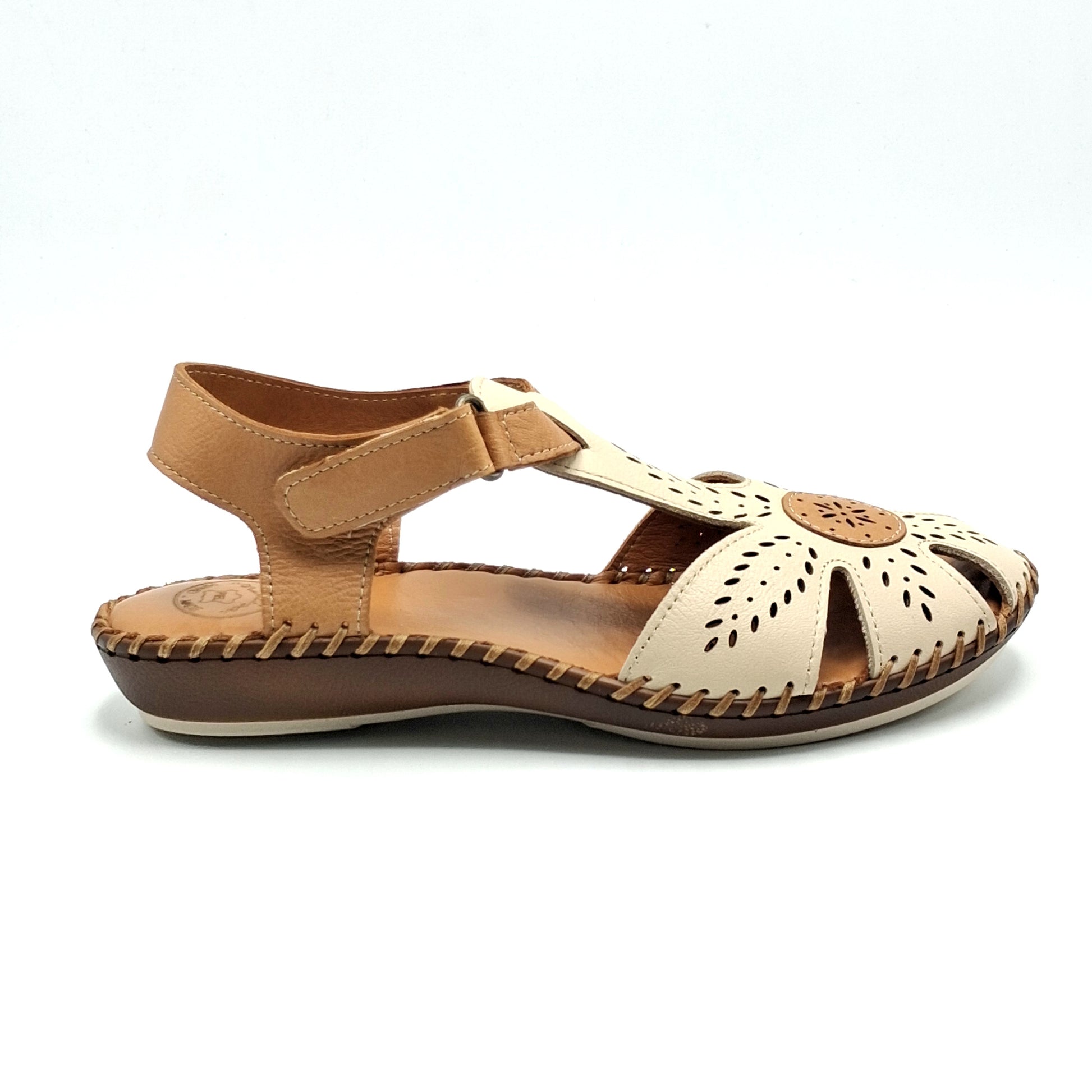 Sandalias mujer MANLISA S605-T5201 BEIGE