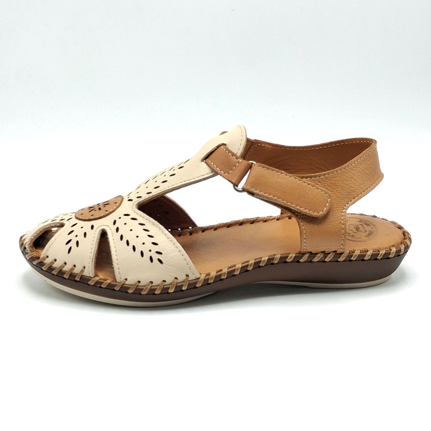 Sandalias mujer MANLISA S605-T5201 BEIGE