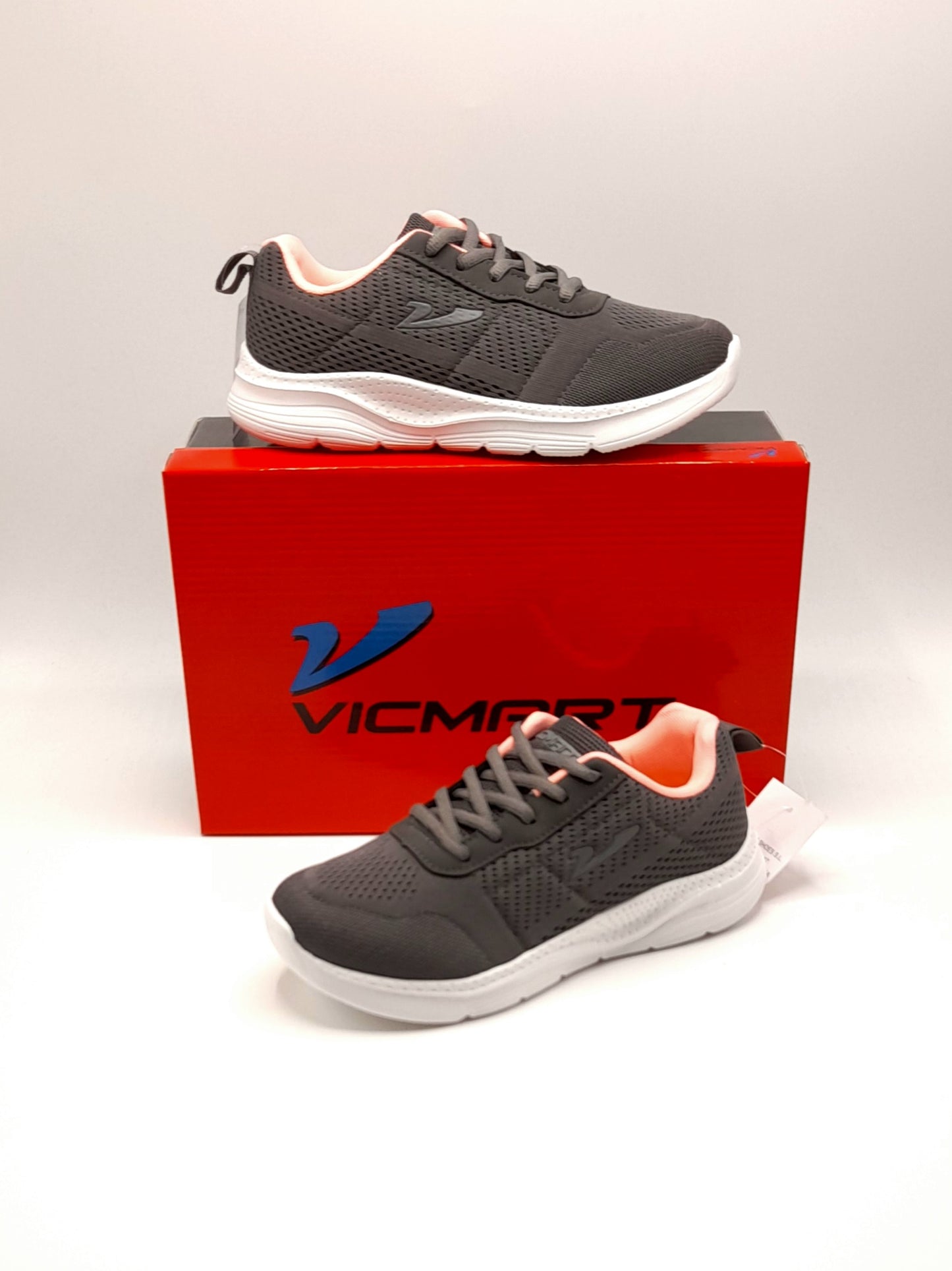 Deportivos mujer VICMART SHOES 422 GRIS.