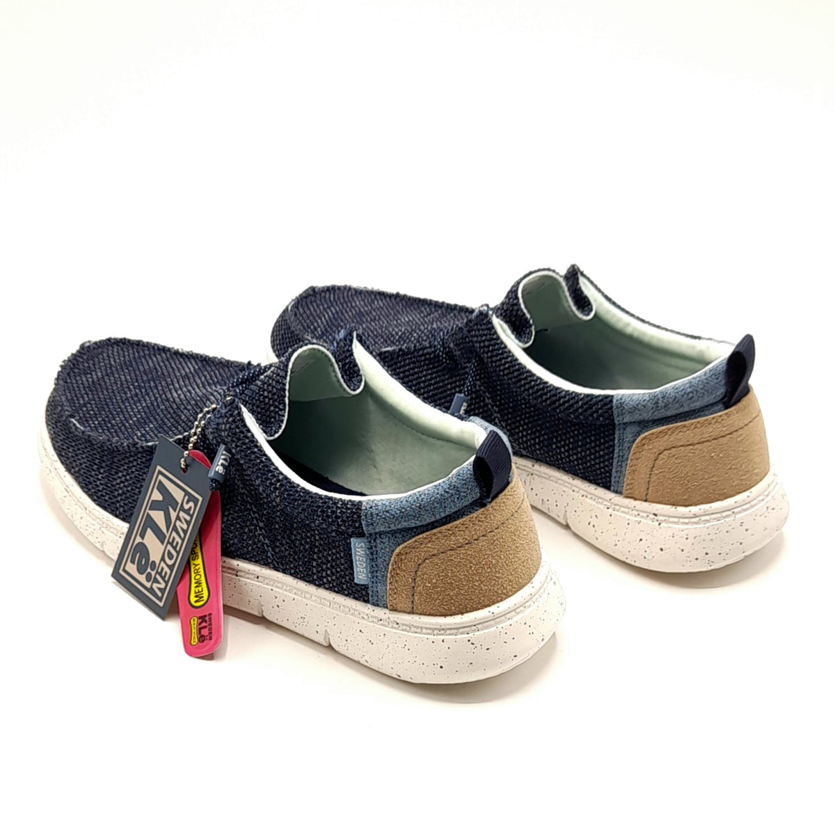 Zapato Deportivo Cómodo Sin Cordones Sweden Kle Para Hombre | Suela De Goma Flexible Y Plantilla Memory Foam