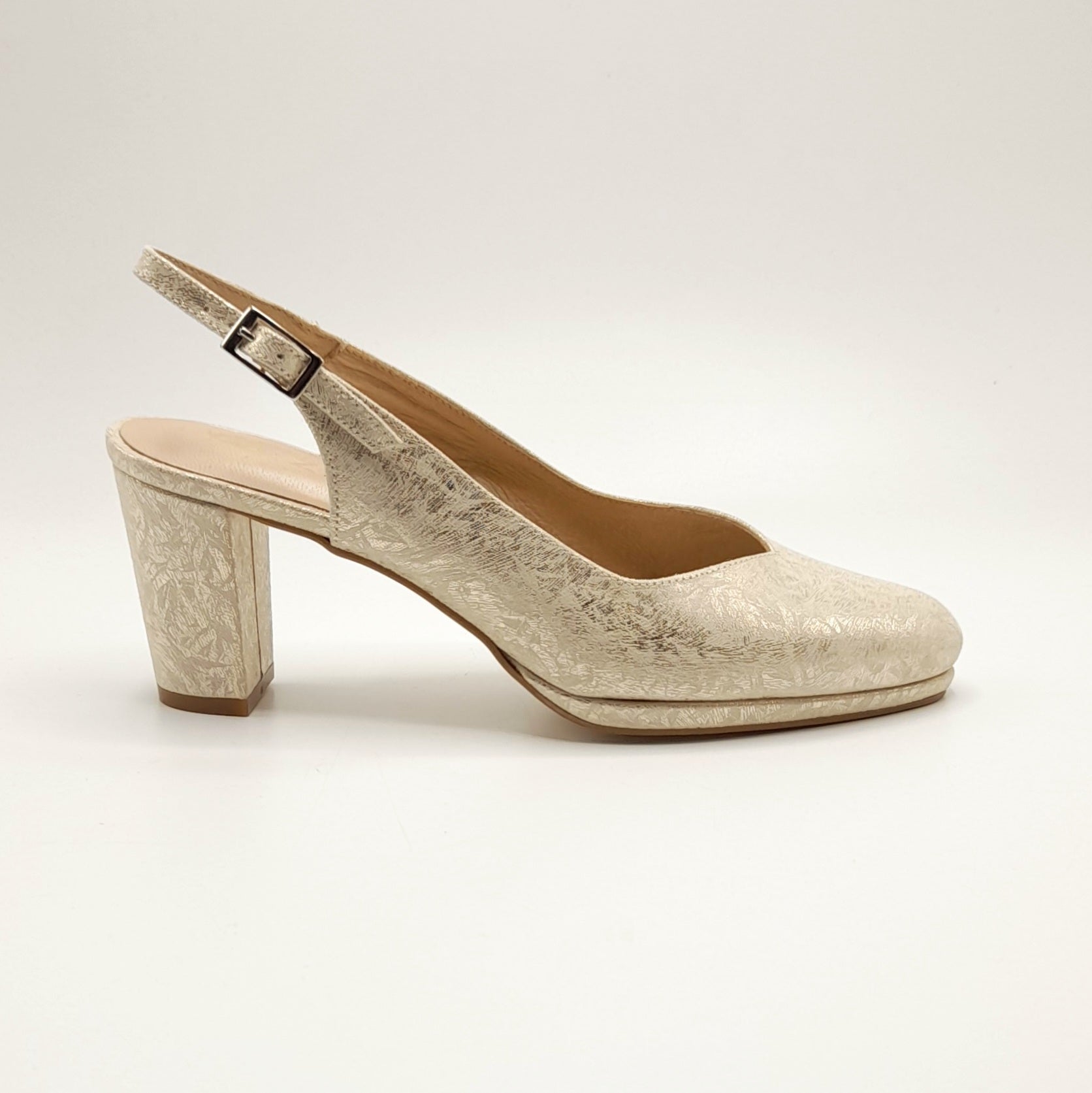 Zany Zapatos De Tacon Ancho Especial Zapato Fiesta Ancho Especial