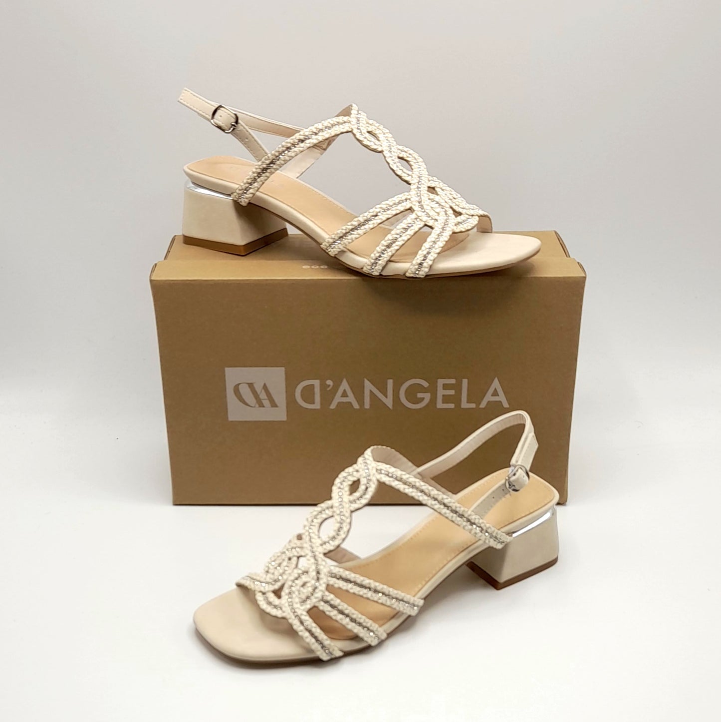 Sandalias tacón D´ANGELA DKO26120