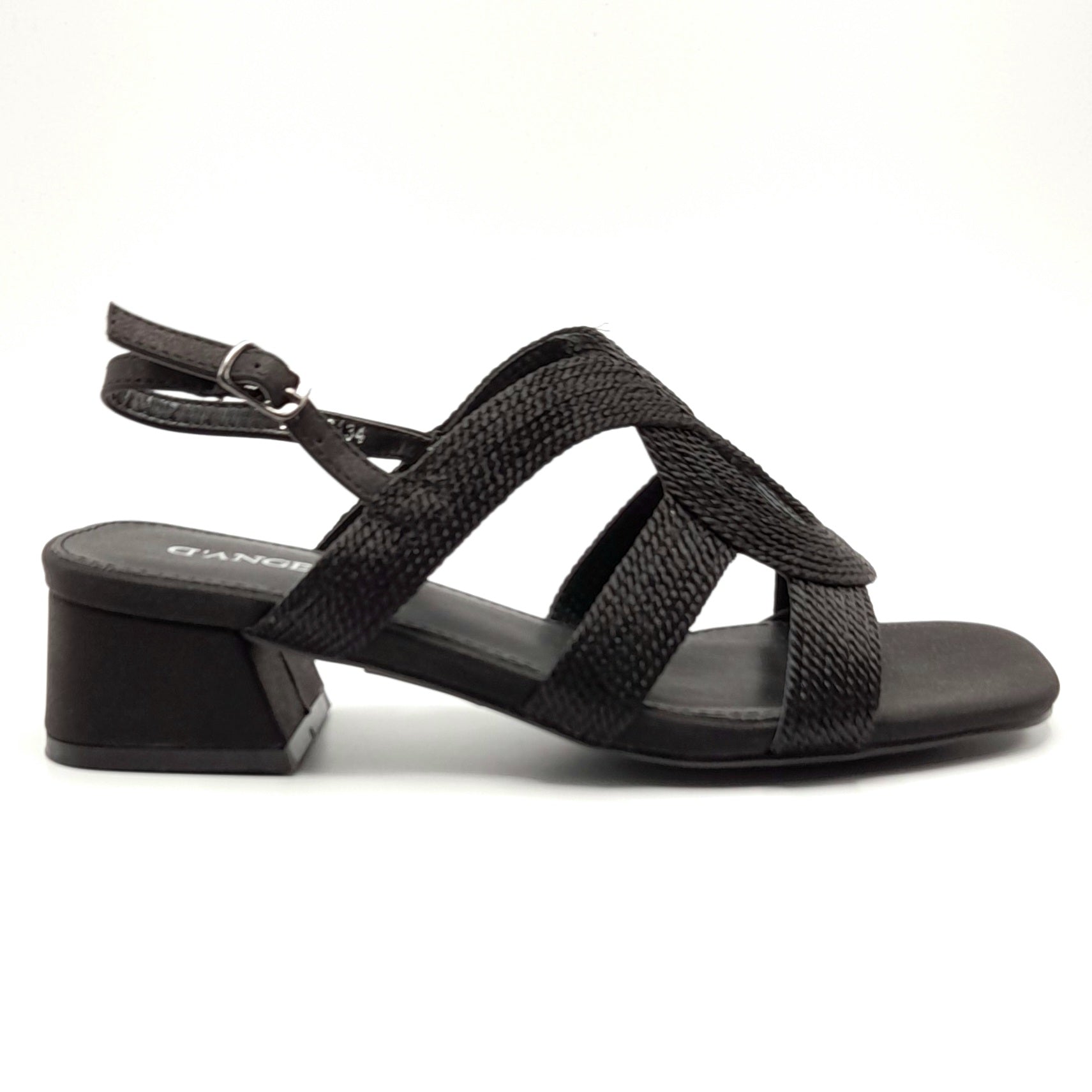 Color Negro Sandalias De Tacón Para Niña Sandalias Mujer Tacón