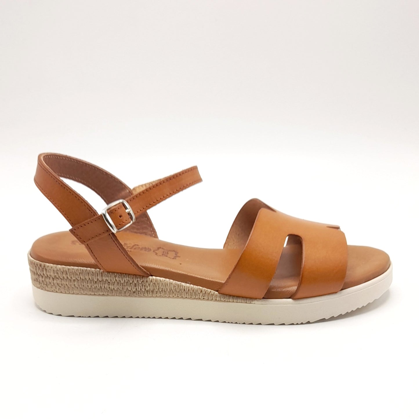 Sandalias mujer Fanny Valero 613 Canela