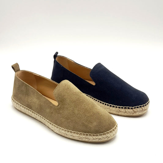 ALPARGATAS esparto piel  Mocasín  serraje hombre 575