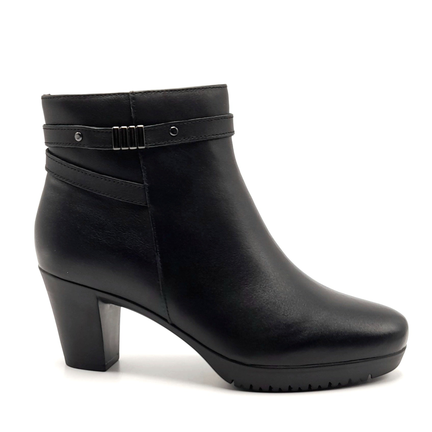 Botín Tacón mujer TREINTAS SHOES 4220 Negro