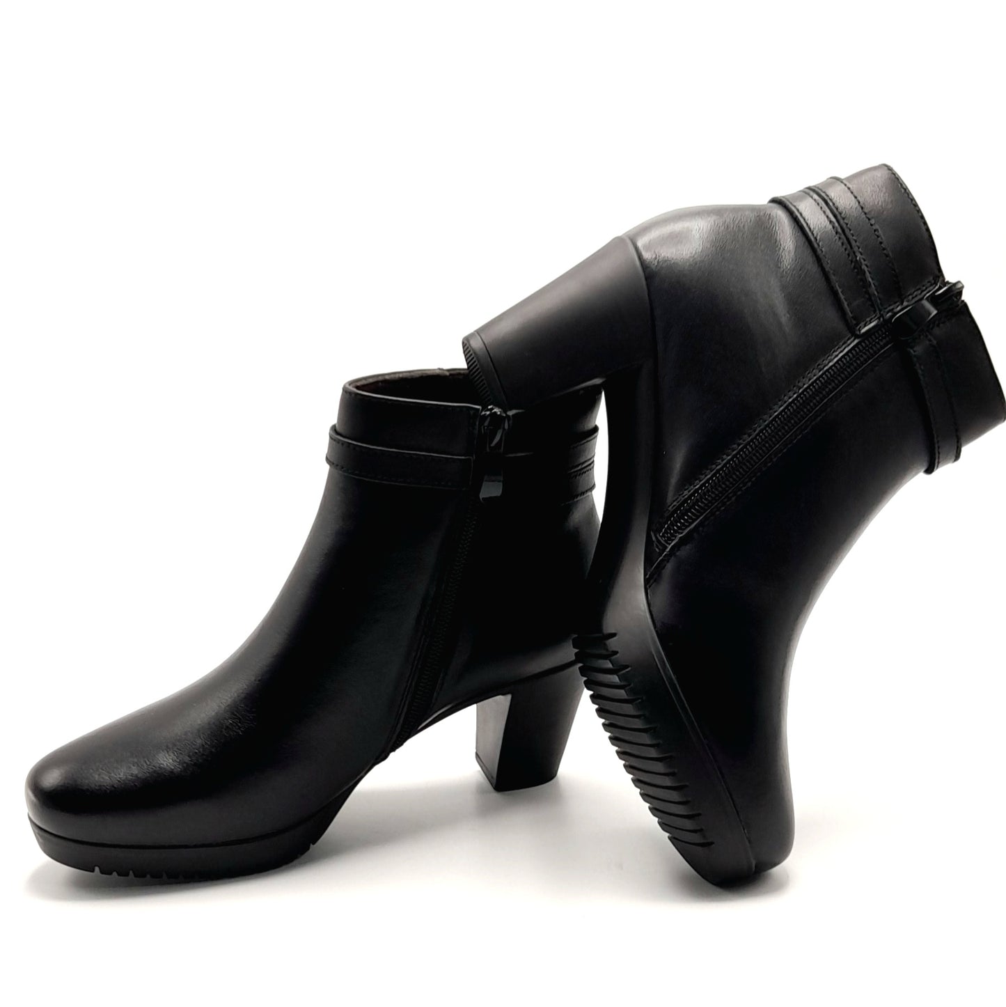 Botín Tacón mujer TREINTAS SHOES 4220 Negro