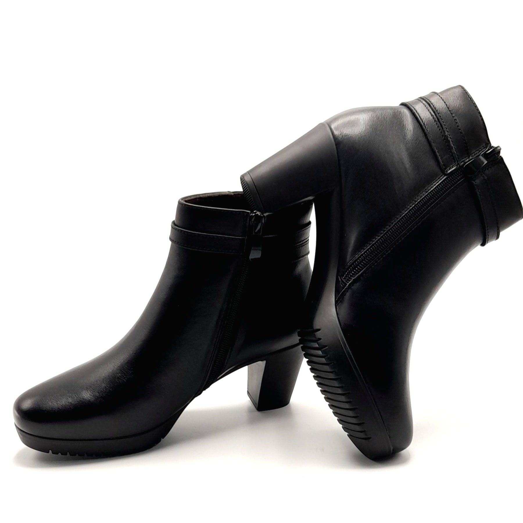 Botín Tacón mujer TREINTAS SHOES 4220 Negro