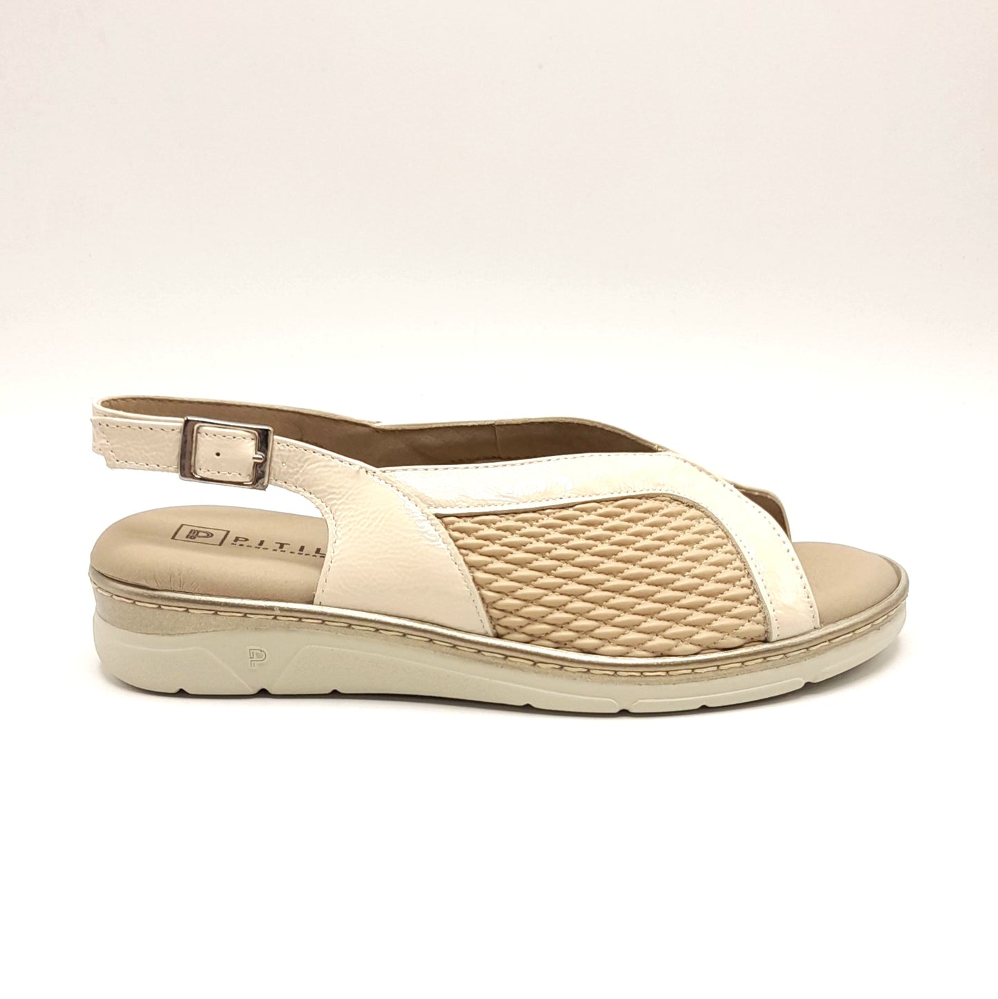 Sandalias mujer PITILLOS 11004 CREMA