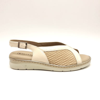 Sandalias mujer PITILLOS 11004 CREMA