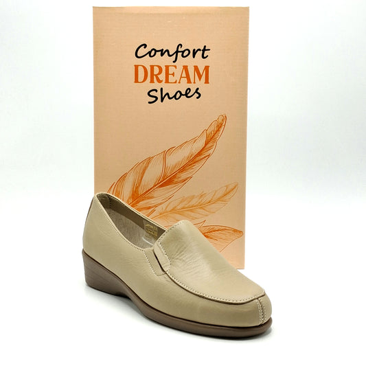 Mocasín mujer Dream shoes 140 Beig