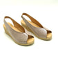 Sandalia cuña Doctor Cutillas 30505 Taupe