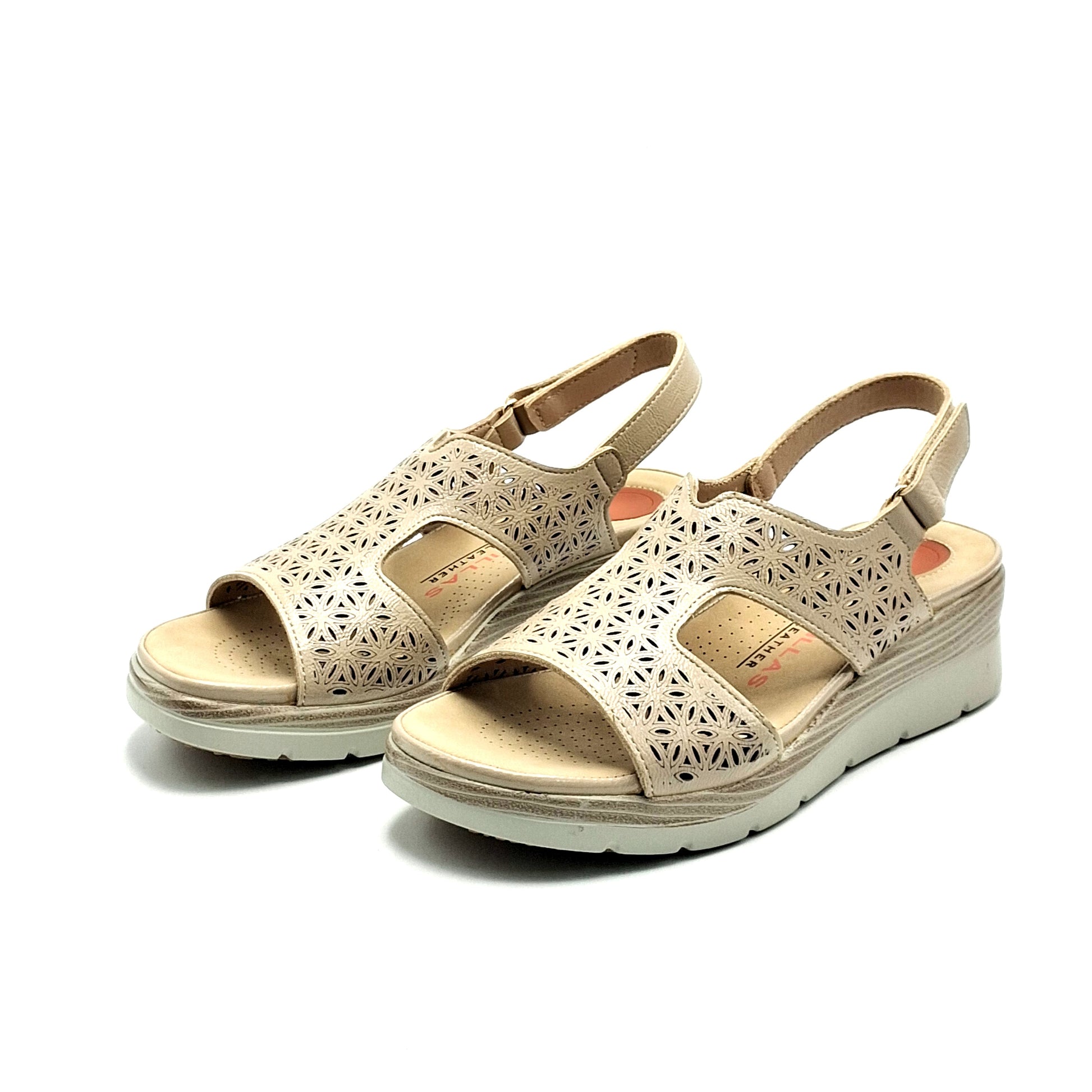 Sandalia cuña Doctor Cutillas 31802 Beig