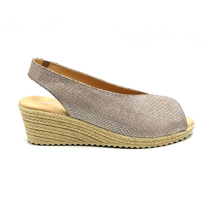 Sandalia cuña Doctor Cutillas 30505 Taupe
