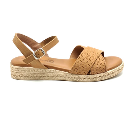 Sandalias mujer Fanny Valero 411 CANELA