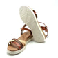 Sandalias mujer Fanny Valero 300 Nuez