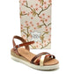 Sandalias mujer Fanny Valero 300 Nuez