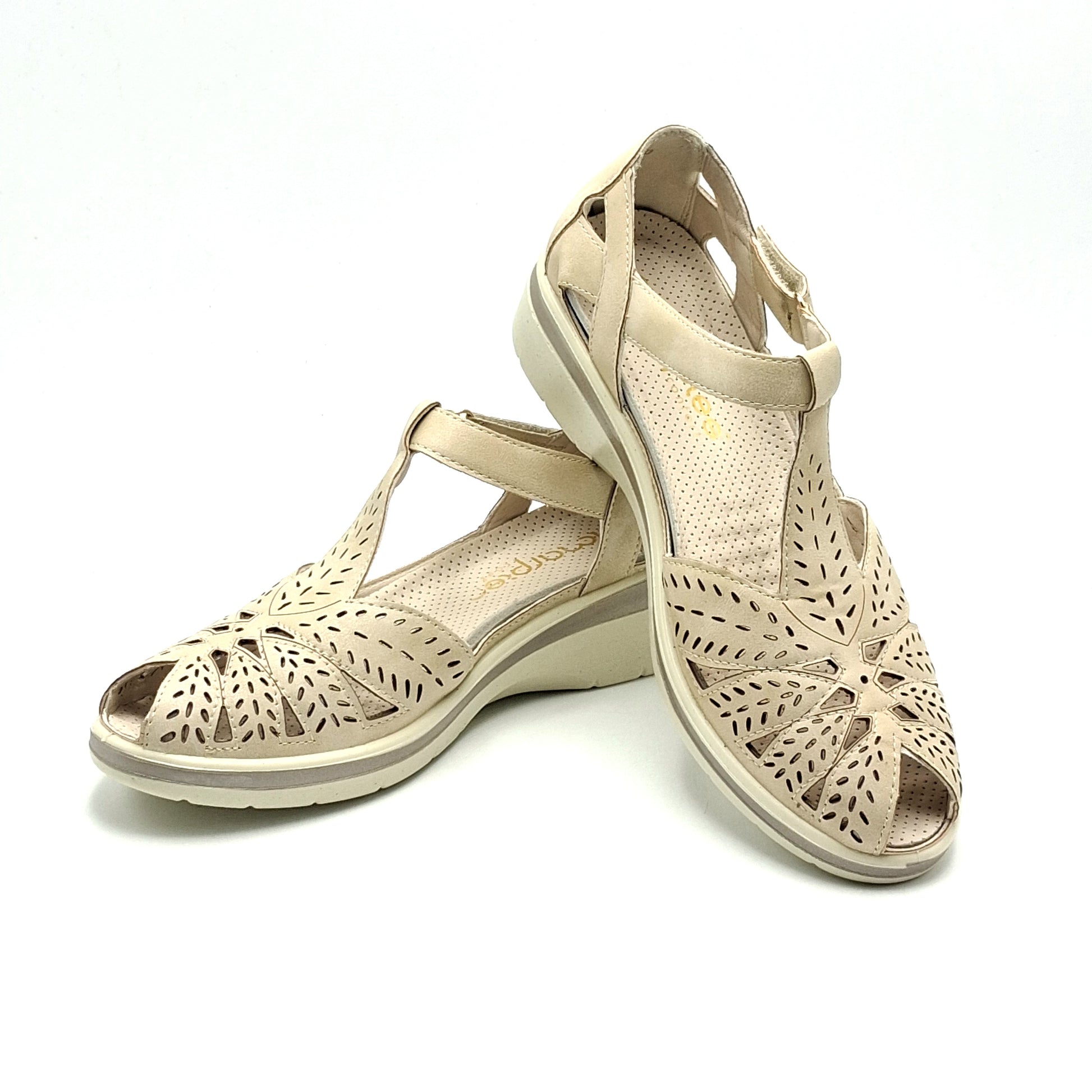 Sandalias mujer AMARPIES AMD30030 BEIG