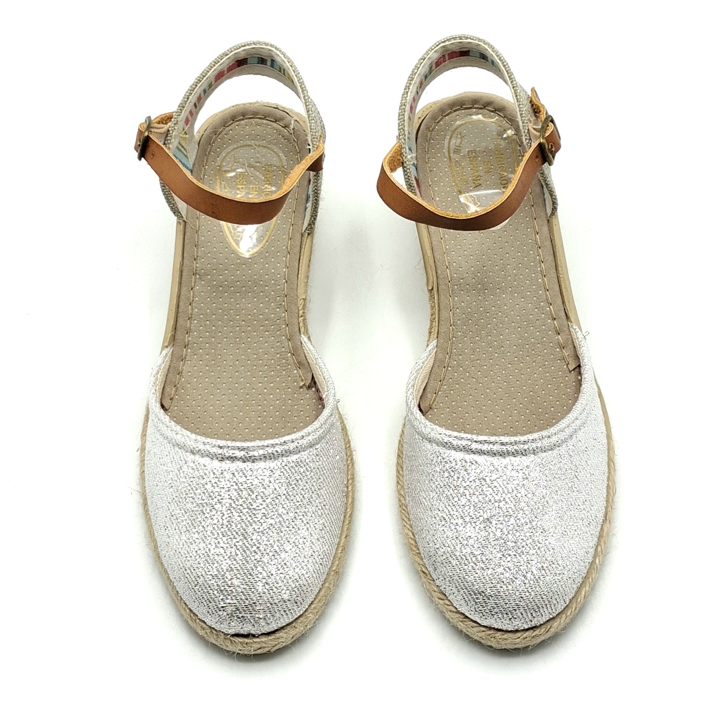 Cuñas esparto mujer CUMBRES 225000 PLATA