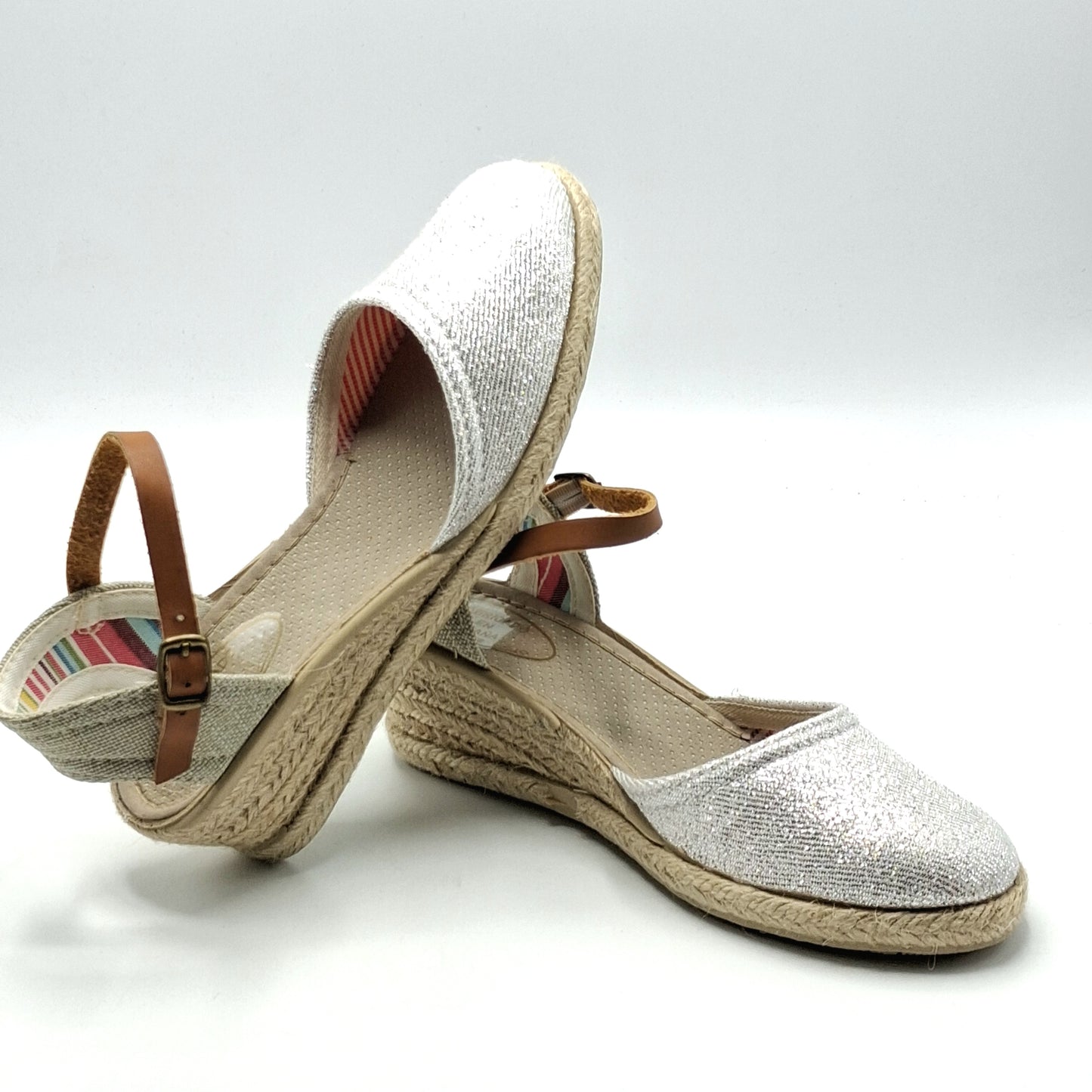 Cuñas esparto mujer CUMBRES 225000 PLATA