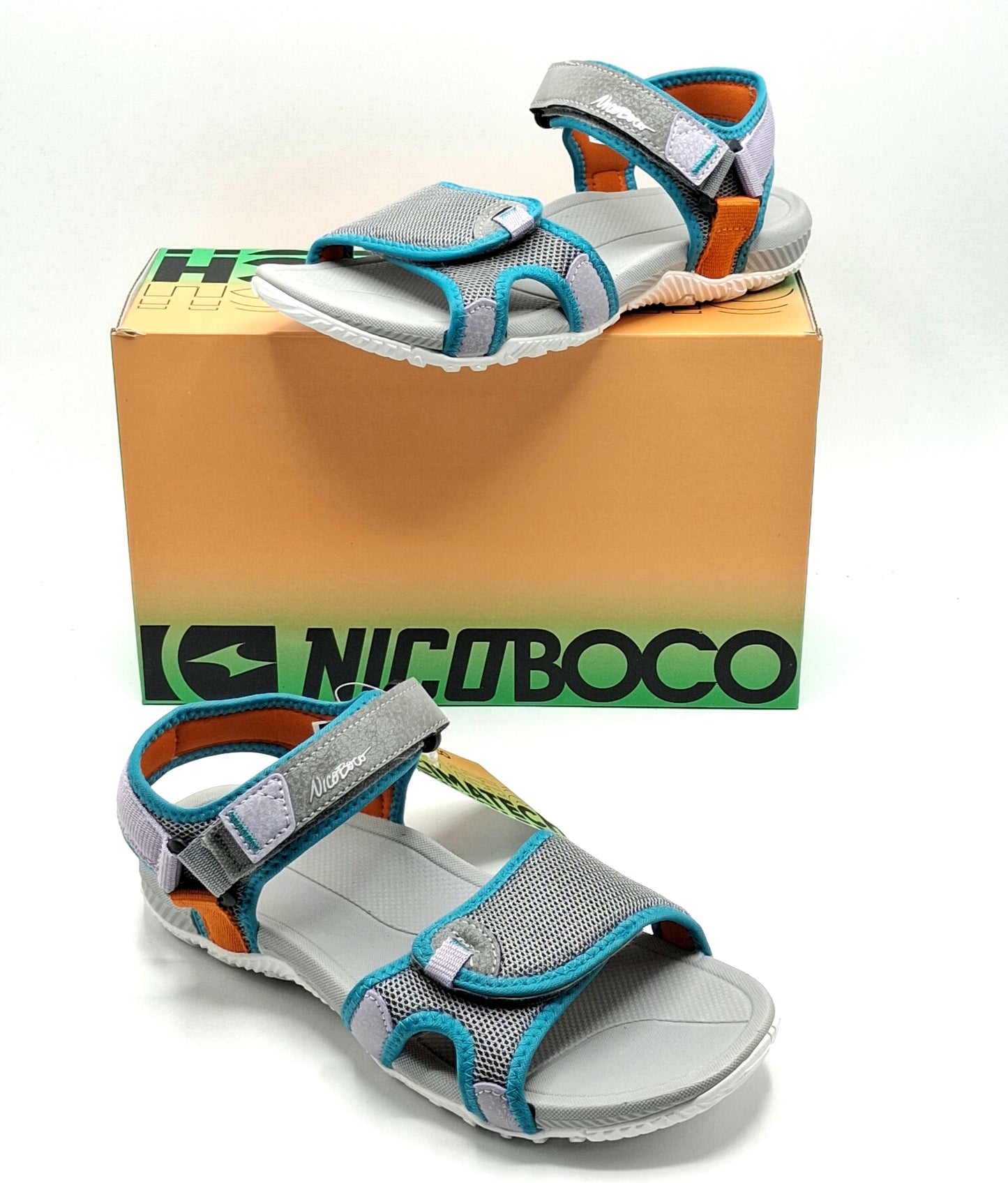 Sandalias trekking mujer NiCOBOCO CRETA 40-331 GRIS