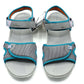 Sandalias trekking mujer NiCOBOCO CRETA 40-331 GRIS