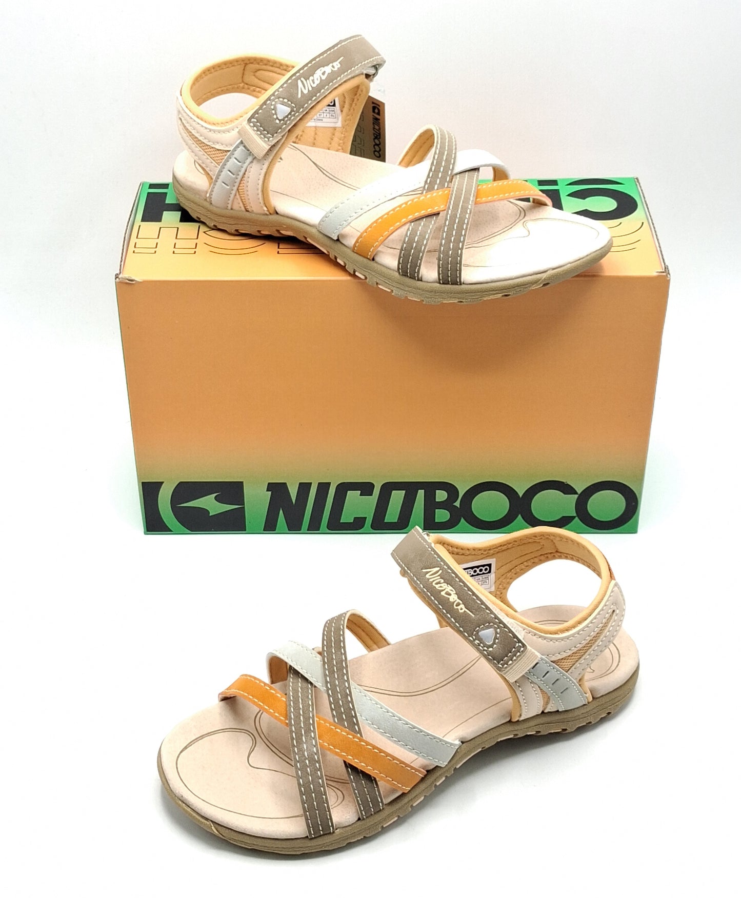 Sandalias trekking mujer NiCOBOCO CALERY 40-313 TAUPE