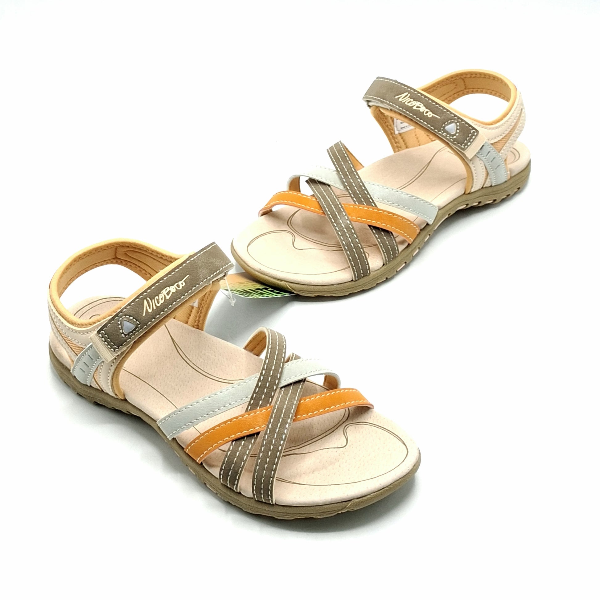 Sandalias trekking mujer NiCOBOCO CALERY 40-313 TAUPE