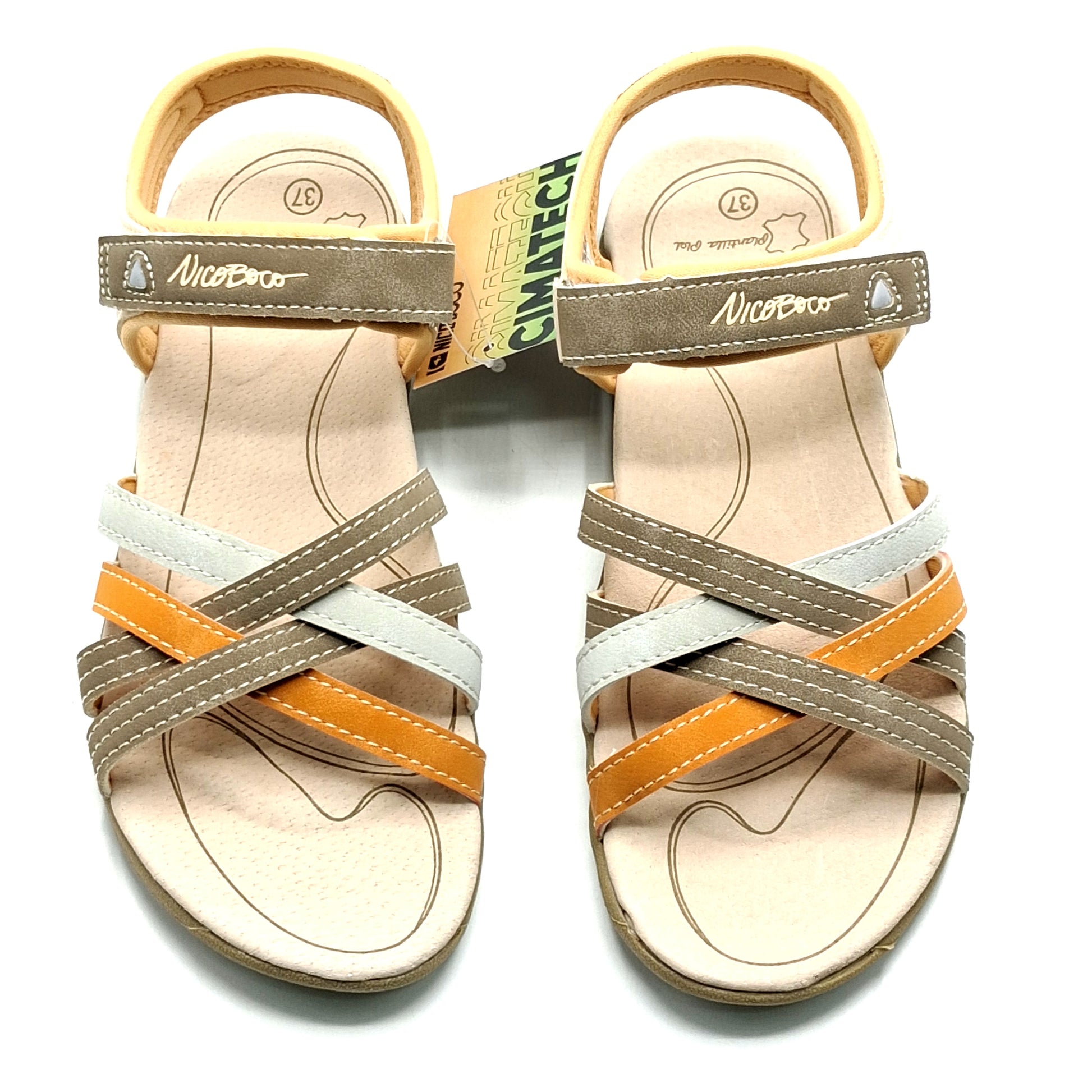 Sandalias trekking mujer NiCOBOCO CALERY 40-313 TAUPE