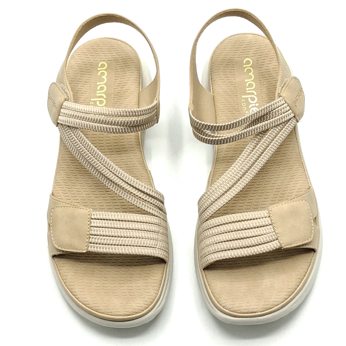 Sandalia mujer AMARPIES ABZ30161 BEIG