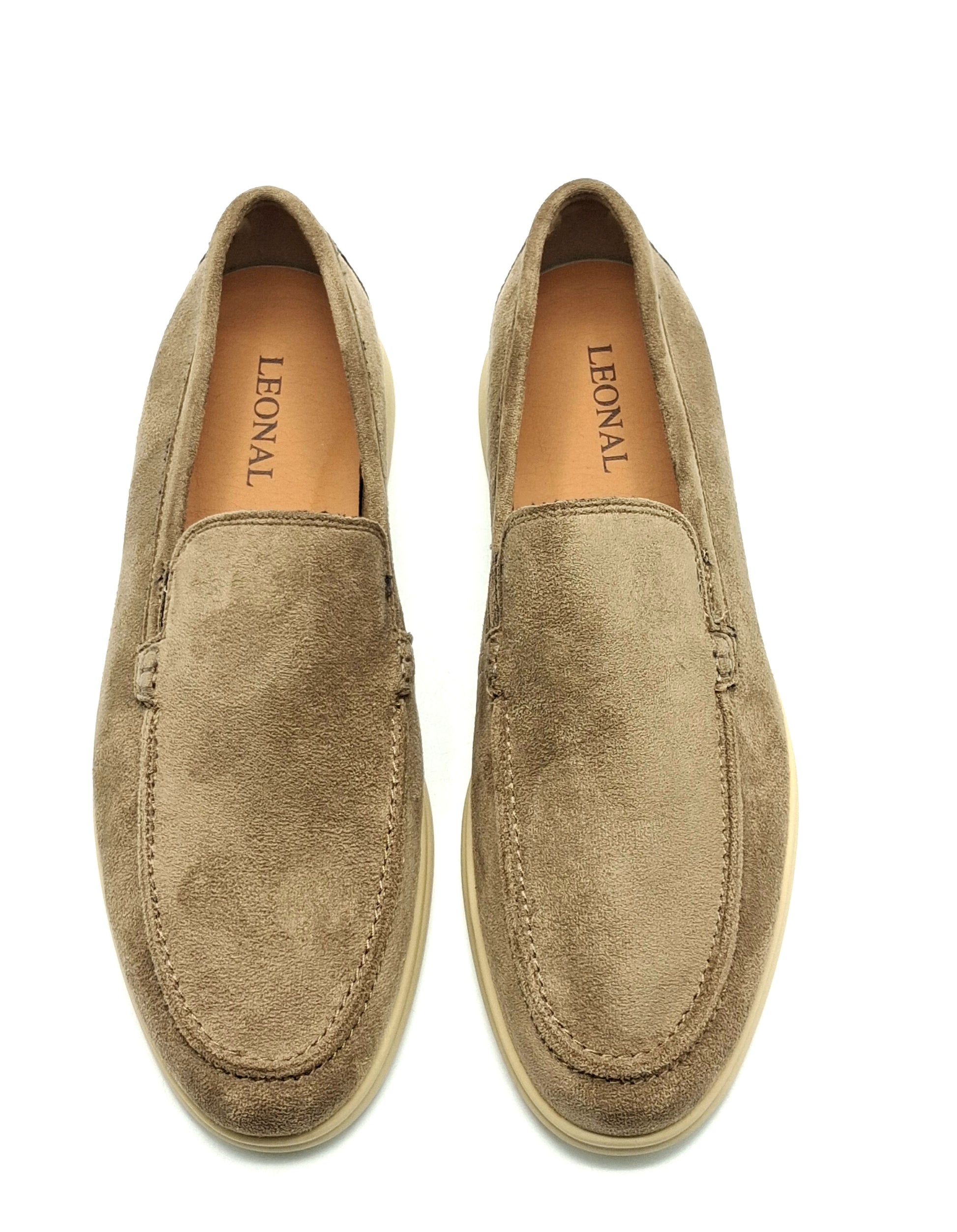 MOCASIN HOMBRE LEONAL Q2507 TAUPE