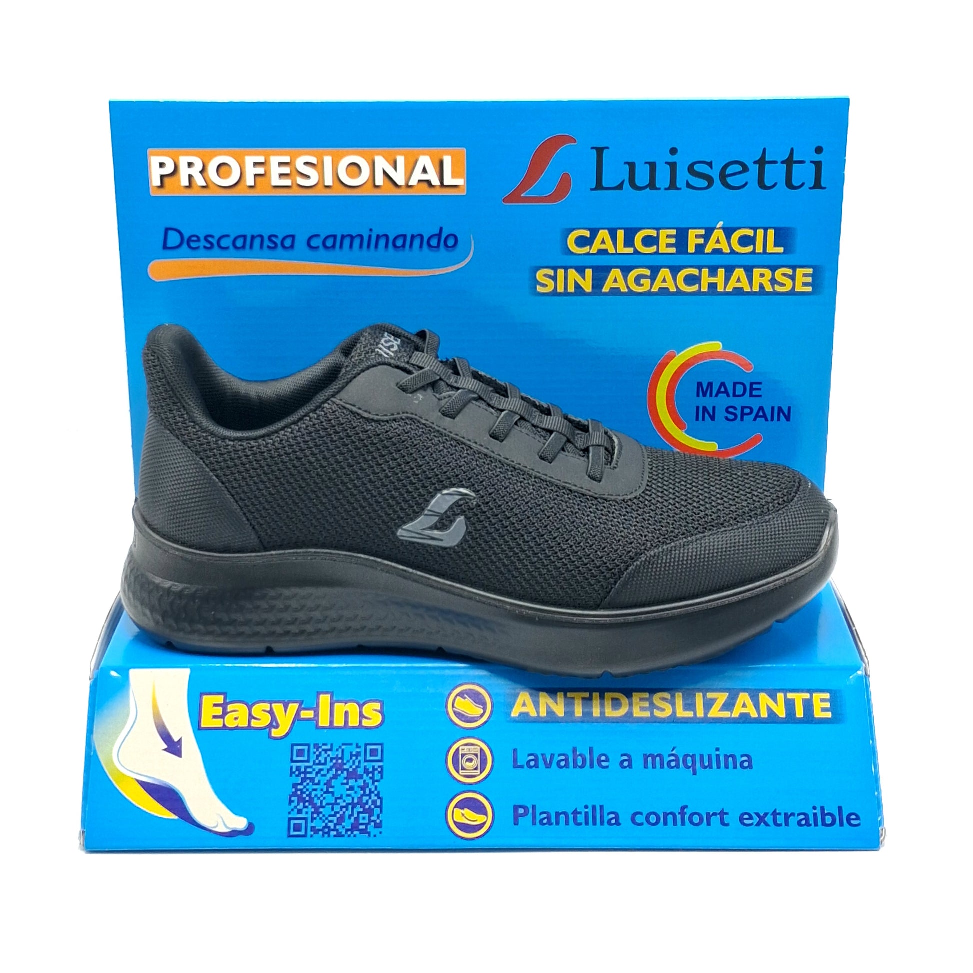 Deportivo Profesional Hombre LUISETTI 39810 NEGRO