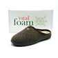 Zapatillas destalonadas hombre Vital Foam 385 MARRÓN