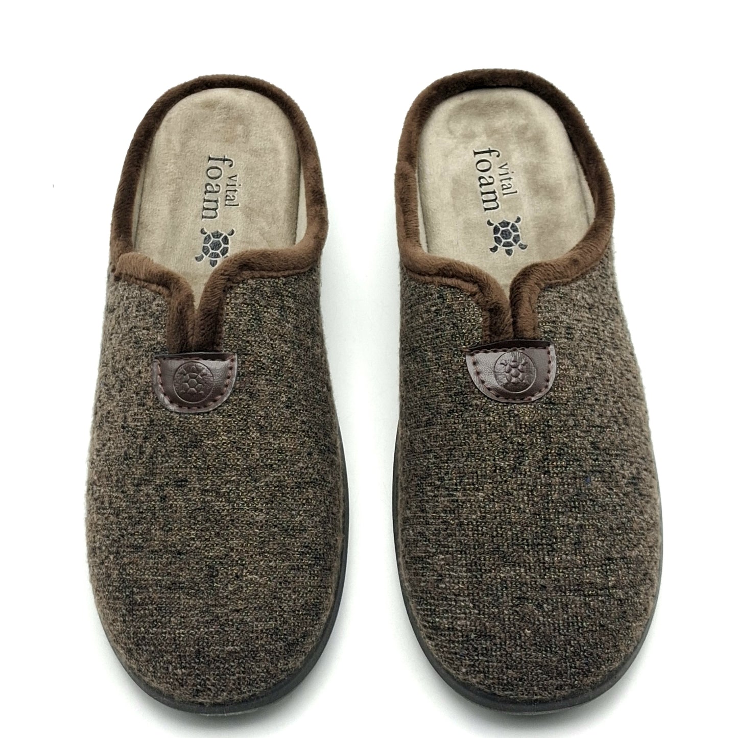 Zapatillas destalonadas hombre Vital Foam 385 MARRÓN