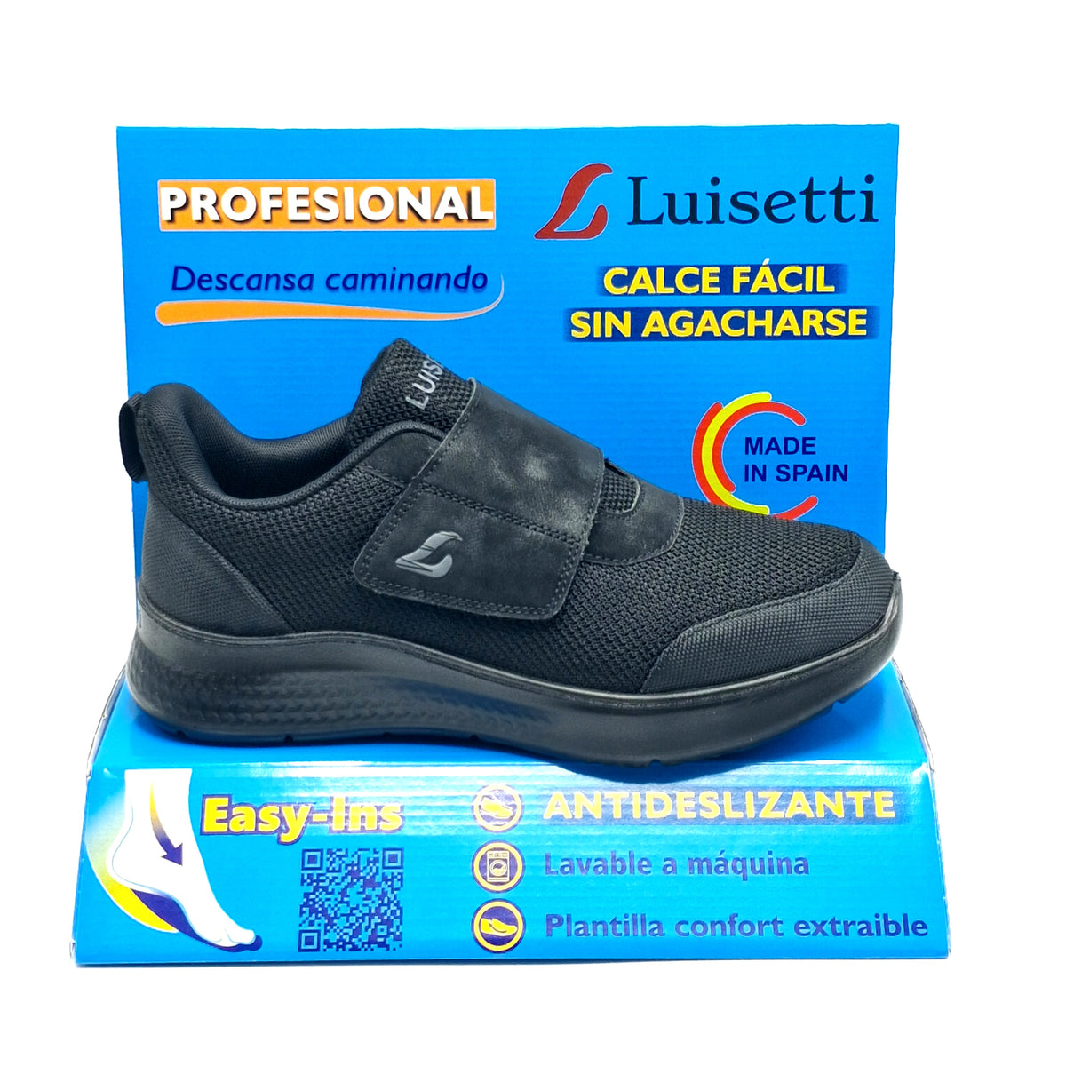 Deportivo Profesional Hombre LUISETTI 39812 NEGRO