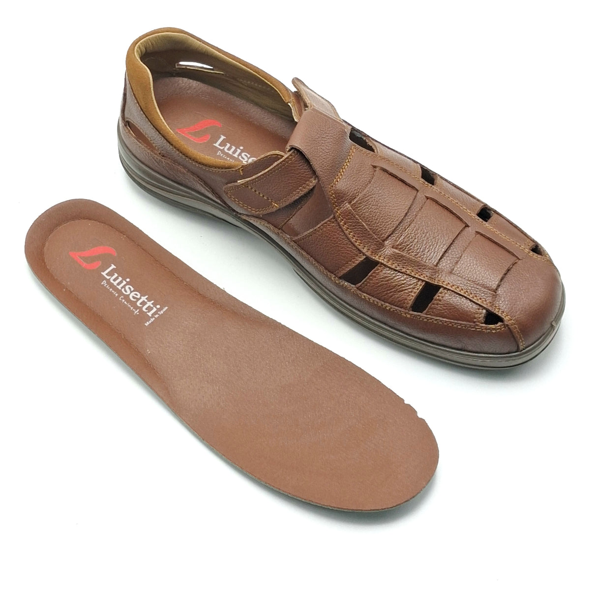 Sandalia hombre LUISETTI 13451  talla especial 46 Coña