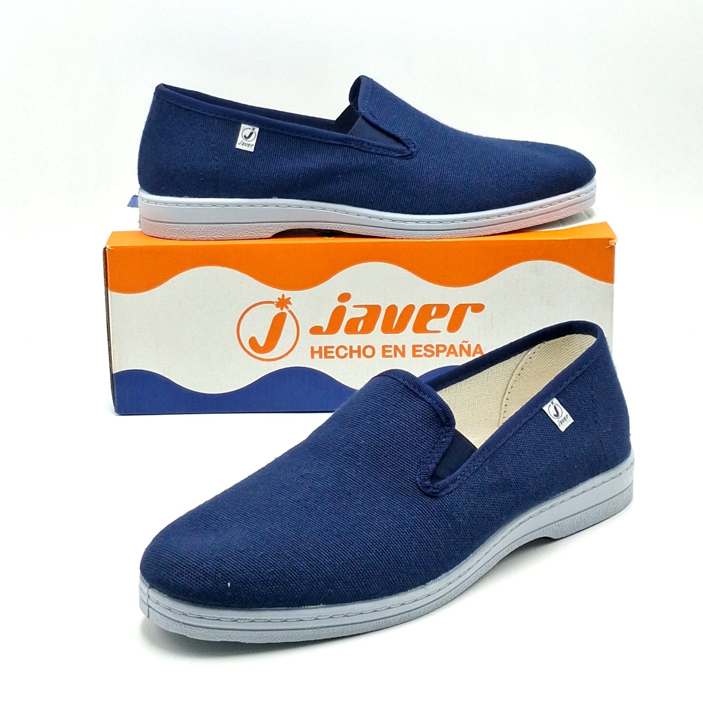 Zapatillas Hombre Javer 924 lona Azul Marino