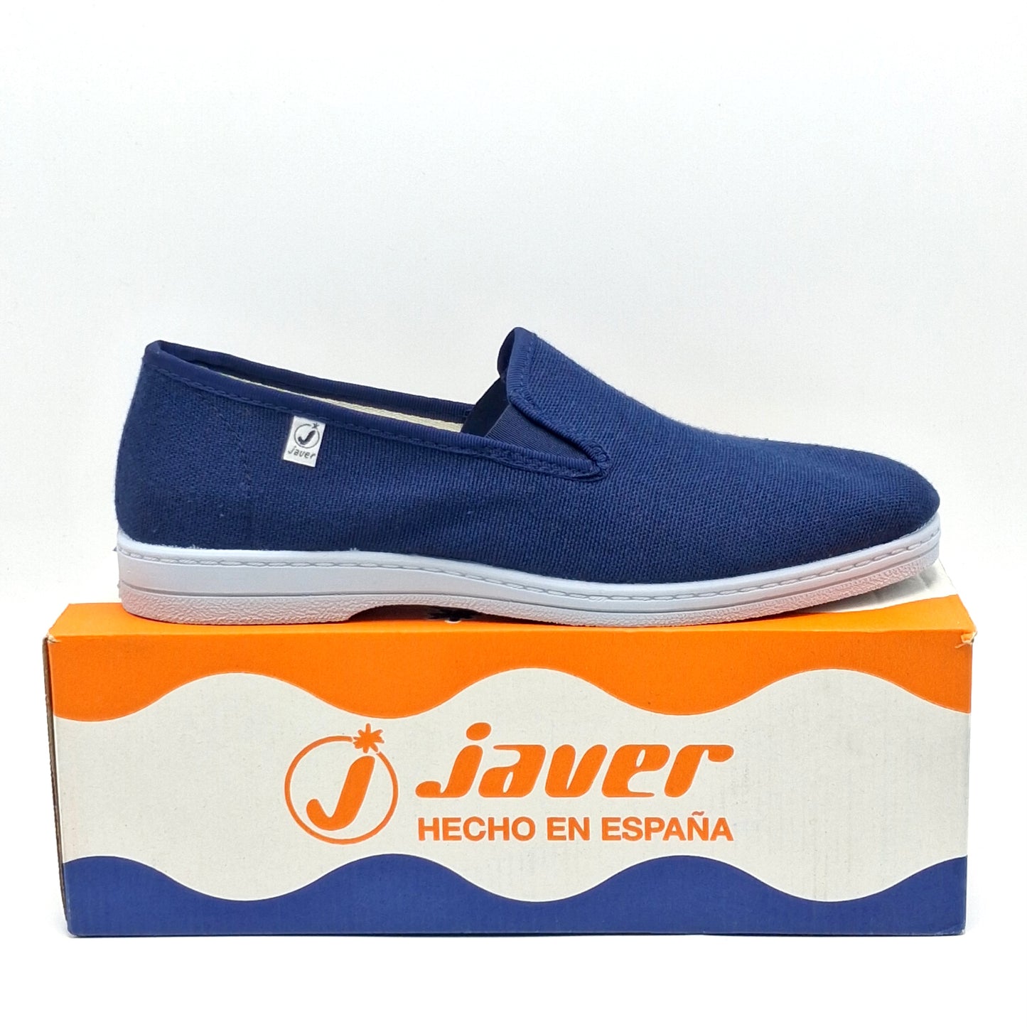Zapatillas Hombre Javer 924 lona Azul Marino