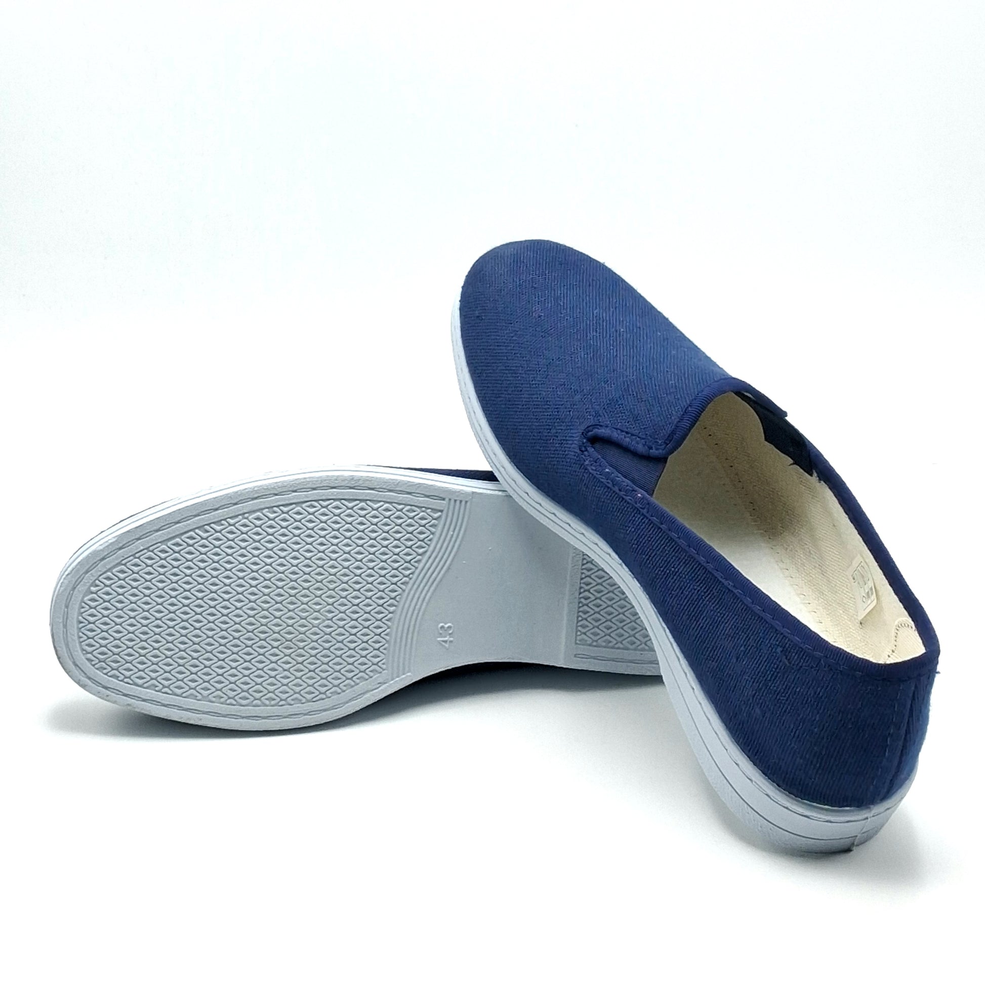 Zapatillas Hombre Javer 924 lona Azul Marino