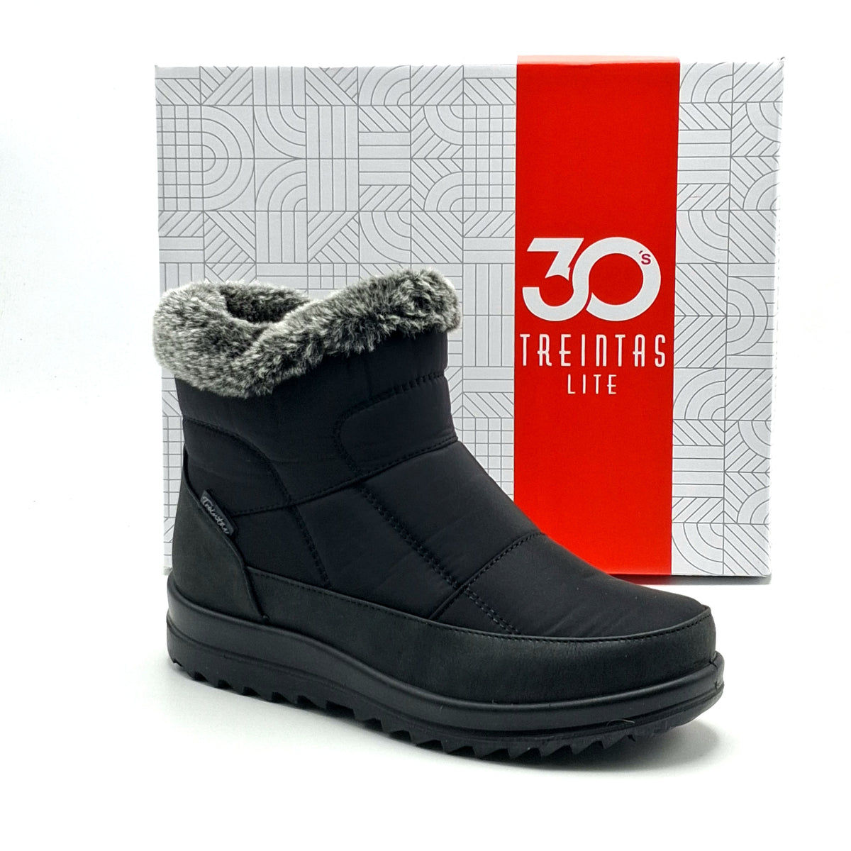 Botín Invierno Mujer TREINTAS L-4671 NEGRO