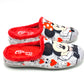 Zapatillas Zueco Mujer MURO 2710 RATONES ROJO