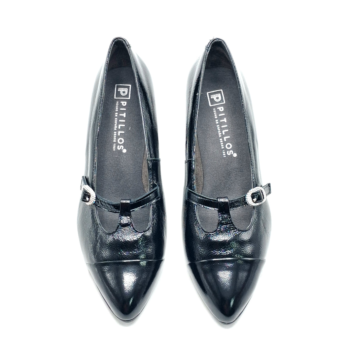 Zapato mujer Pitillos 11685 gilda charol Negro