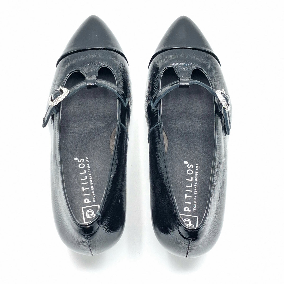 Zapato mujer Pitillos 11685 gilda charol Negro