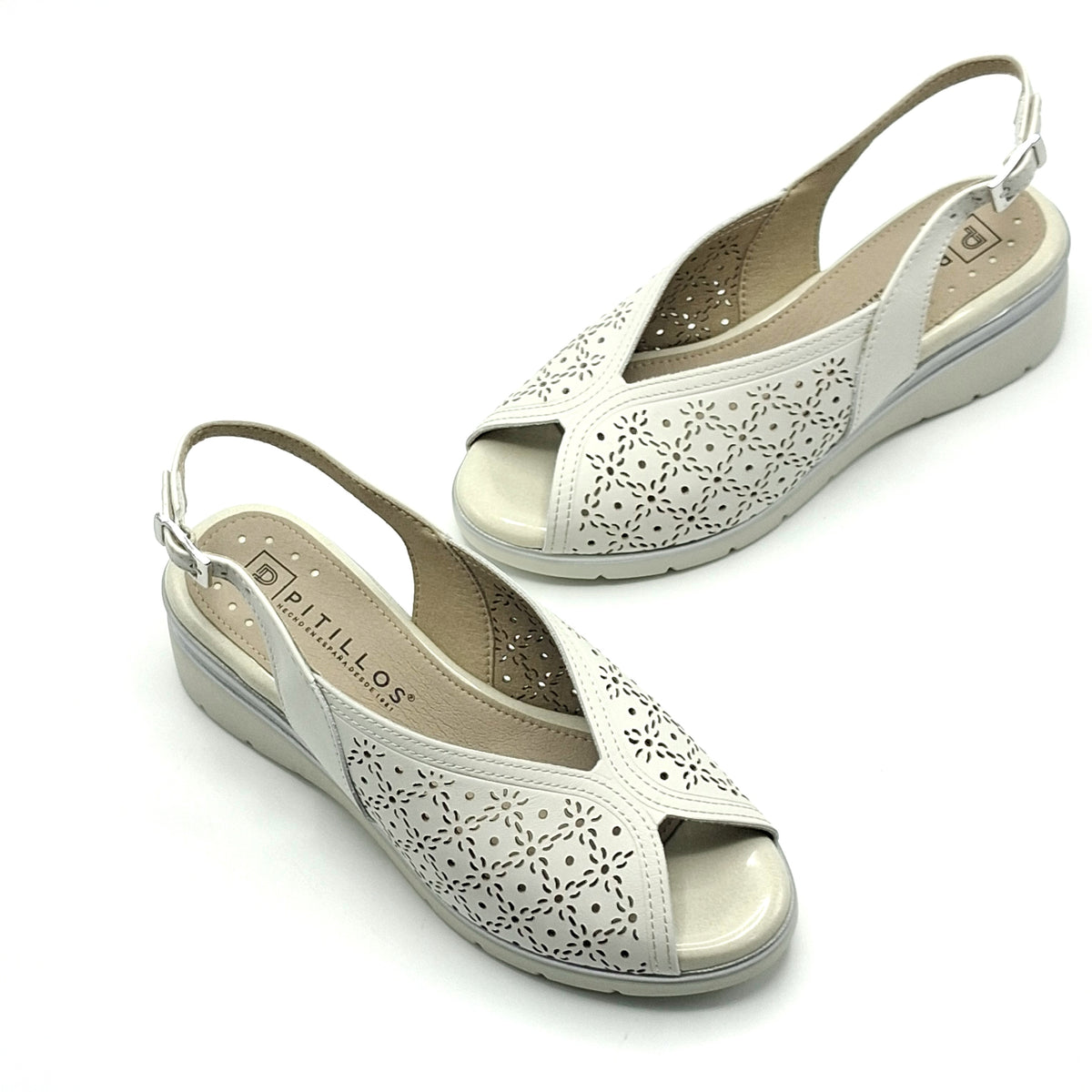 Sandalia Cuña Mujer PITILLOS 11040 GLACIAL