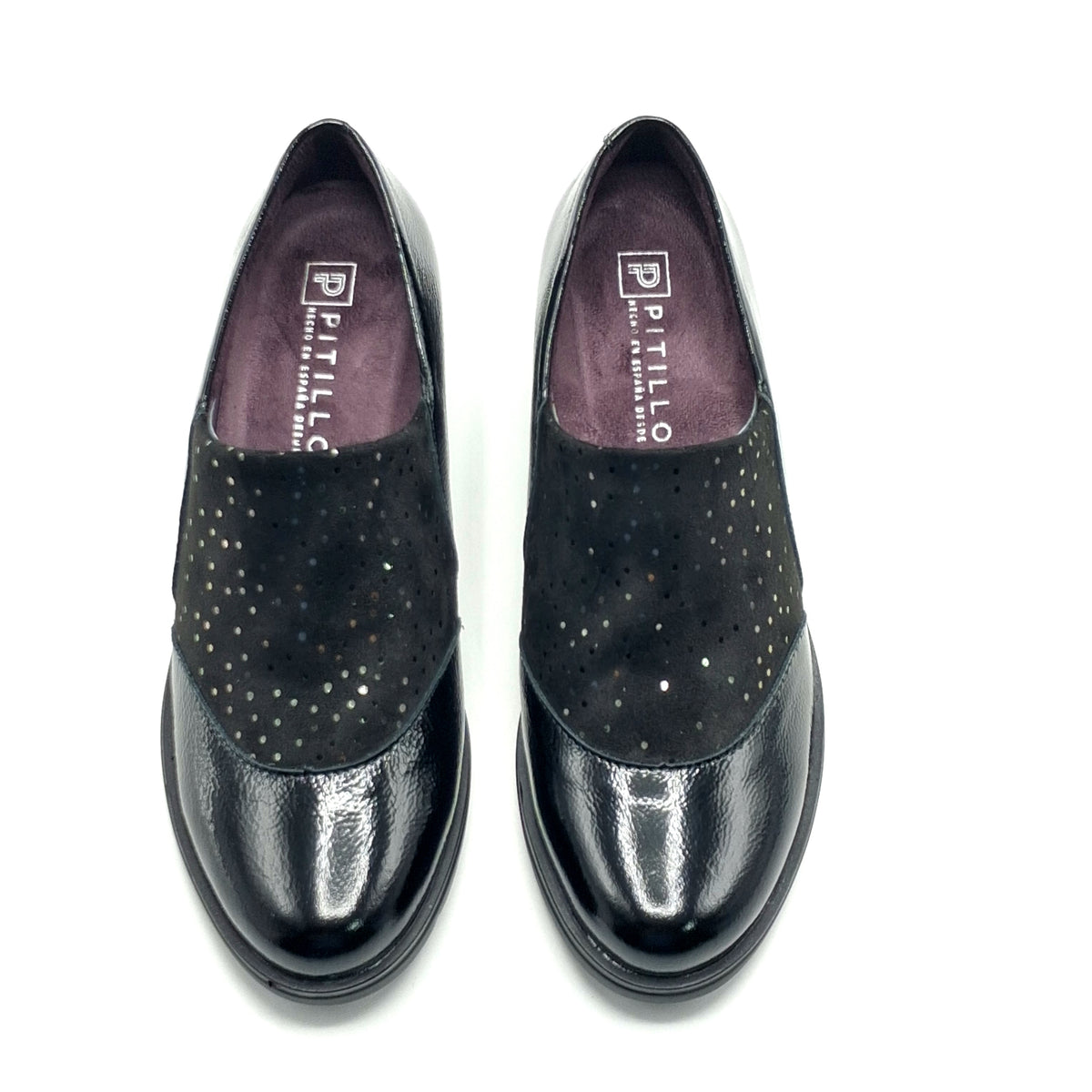 Zapatos Tacón Mujer PITILLOS 11623 NEGRO