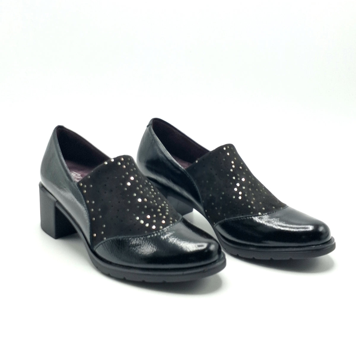 Zapatos Tacón Mujer PITILLOS 11623 NEGRO