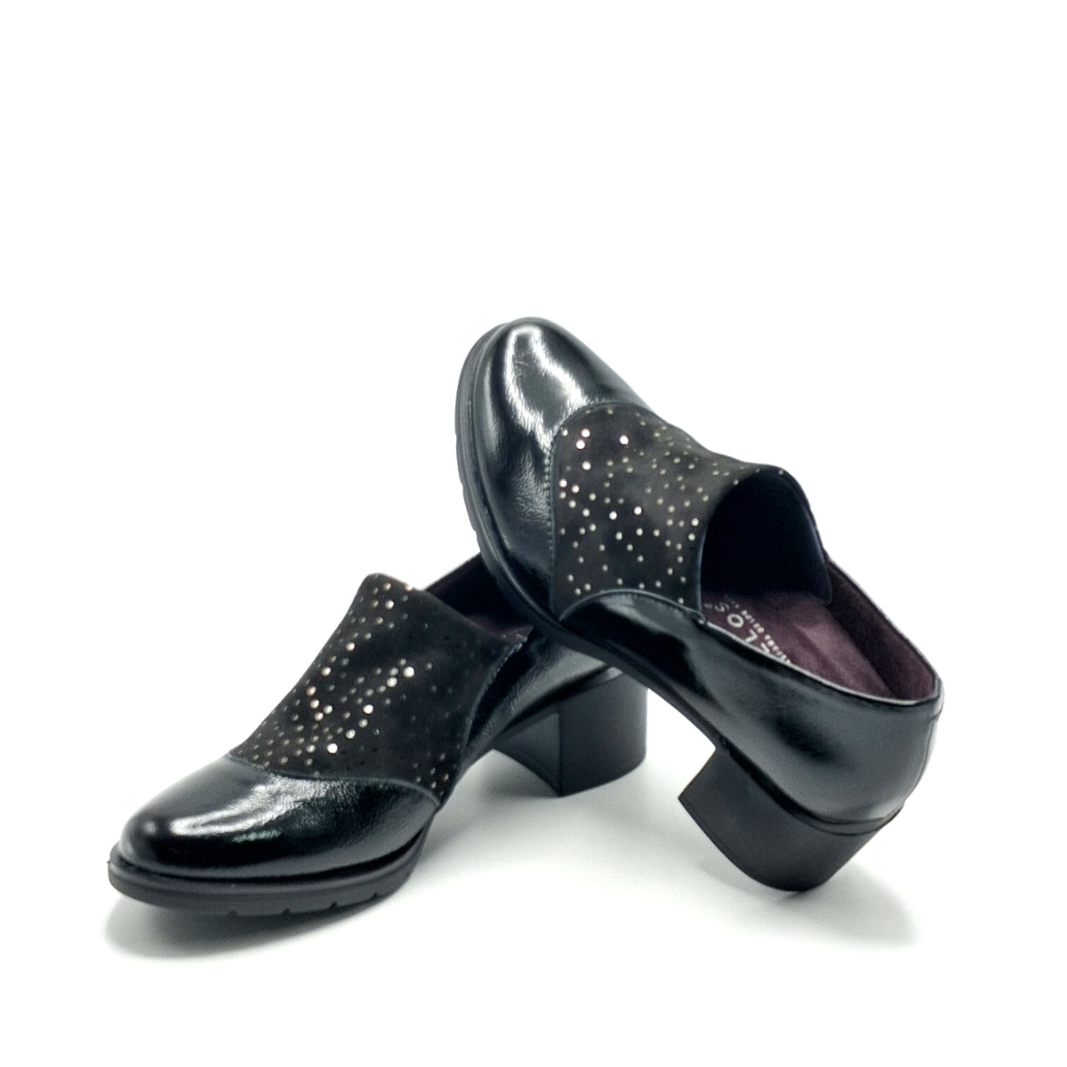 Zapatos Tacón Mujer PITILLOS 11623 NEGRO