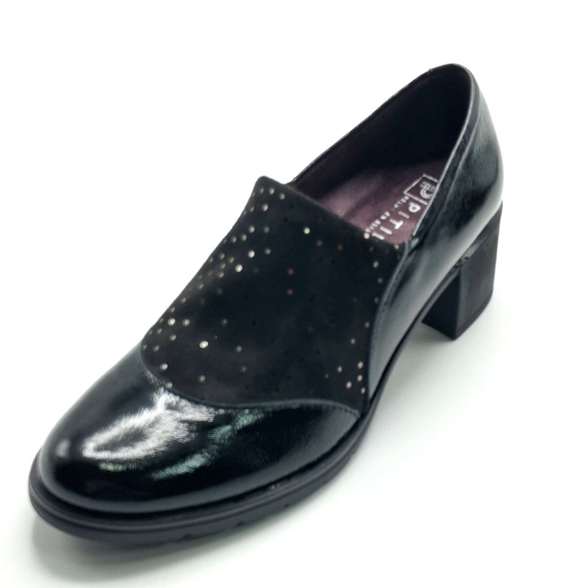 Zapatos Tacón Mujer PITILLOS 11623 NEGRO